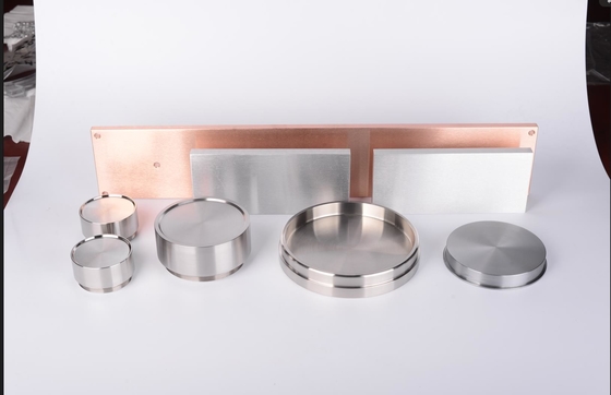 Titanium SS 304 PVD Coating Sputtering Targets 100*40mm 95*45mm 98*10mm for Industrial