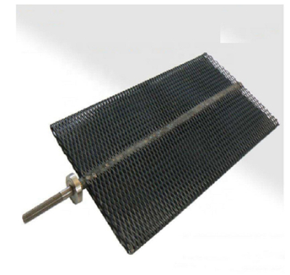 RuO2-IrO2 Coating Gr1 Titanium Electrode For Sodium Hypochlorite Generator Swimming Pool