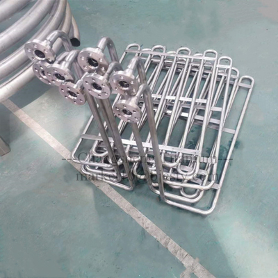 Titanium Tube Coil Anticorrosion Heat Exchanger Immersed Cooling Coil