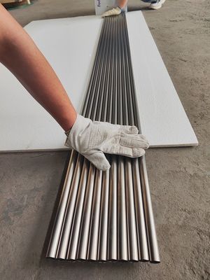 Dia19.05mm Gr1 Welding Titanium Pipe For Heat Exchangers And Pressure Vessels