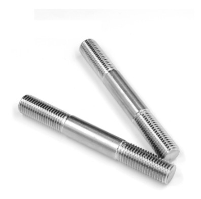 ASTM B348 Titanium Full Thread Hexagon Head Bolts GR1 / GR2 For Industrial Equipment