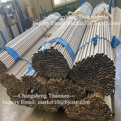 Customized Titanium Tubes Pipes Gr2 Gr5 Gr7 Gr9 Gr12 for Your Specific Requirements