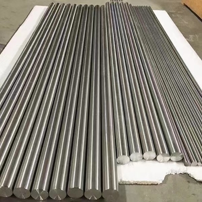 Titanium Round Bar Forgings Rolling Polished ASTM B348 ASTM F136 Annealed with 4.51 g/cm3 Density and Customizable Length