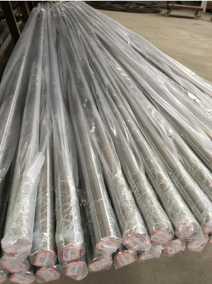 Titanium Round Bar Forgings Rolling Polished ASTM B348 ASTM F136 Annealed with 4.51 g/cm3 Density and Customizable Length