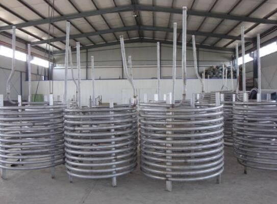 Titanium Heating and Cooling Coils Titanium Coil Tubing for Oil Heat Exchanger Tank Fabrication
