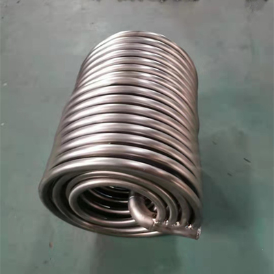 High Pressure Heat Exchange Coil Gr2 Titanium Tubing Coils Oil Boiler