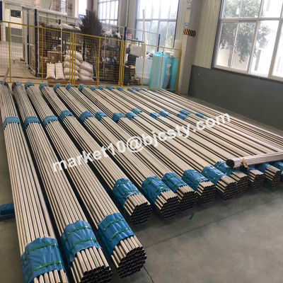 ASME SB-338 GR 7 Titanium Tube Boiler Wall Thickness 0.89mm Annealed Titanium Straight Tube