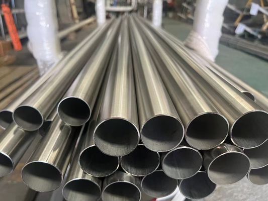 Titanium Seamless Tubes TA0 TA1 TA2 TA9 TA10 Heat Exchange Equipment