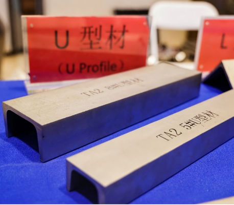 ISO 9001 Certified Producing Titanium Square Tube With Slotted Angles